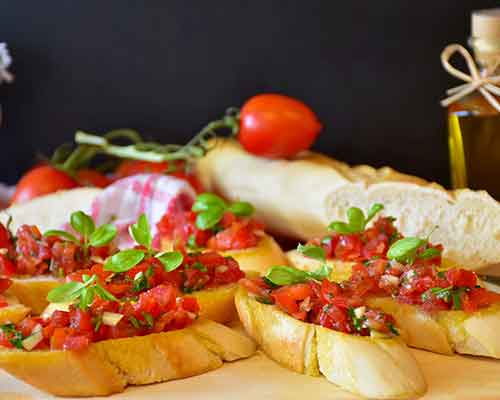 Bruschetta Ý – Món Khai Vị Thần Thánh